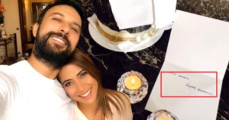 Tarkan Evlilik Hayatında Geride Bıraktığı Bir Yılı Şampanyayla Kutladı