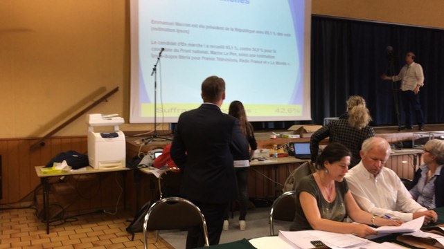 Dépouillement du 2e tour de la présidentielle