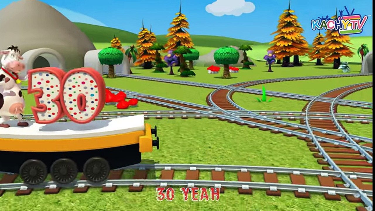 Counting to 100 Song - Big Number Song - Learn To Count - Counting Numbers song by Kachy TV