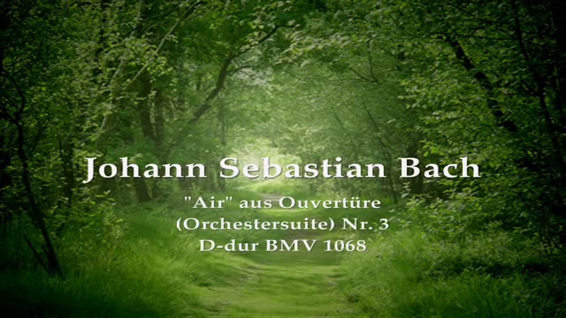 Air - Johann Sebastian Bach - video Dailymotion