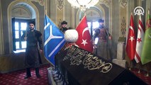 Ertuğrul Gazi Türbesi'nde 'saygı nöbeti'