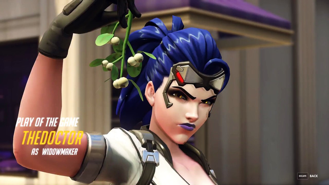 Overwatch: This is how you become a pro Reddit Widow right? (Not your everyday Widow POTG)