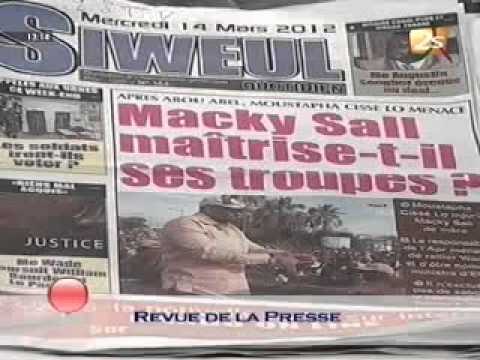 [JT 13h en Wolof] Xibaar yi du 14 mars 2012 - partie 2