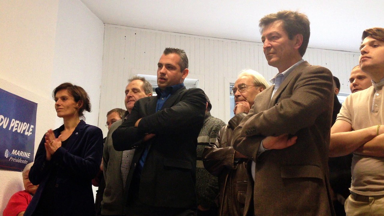 Ambiance au siège du FN du Puy de Dôme