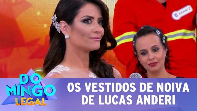 Lucas Anderi mostra seus vestidos de noiva