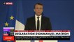 Regardez le premier discours du nouveau président de la République Emmanuel Macron
