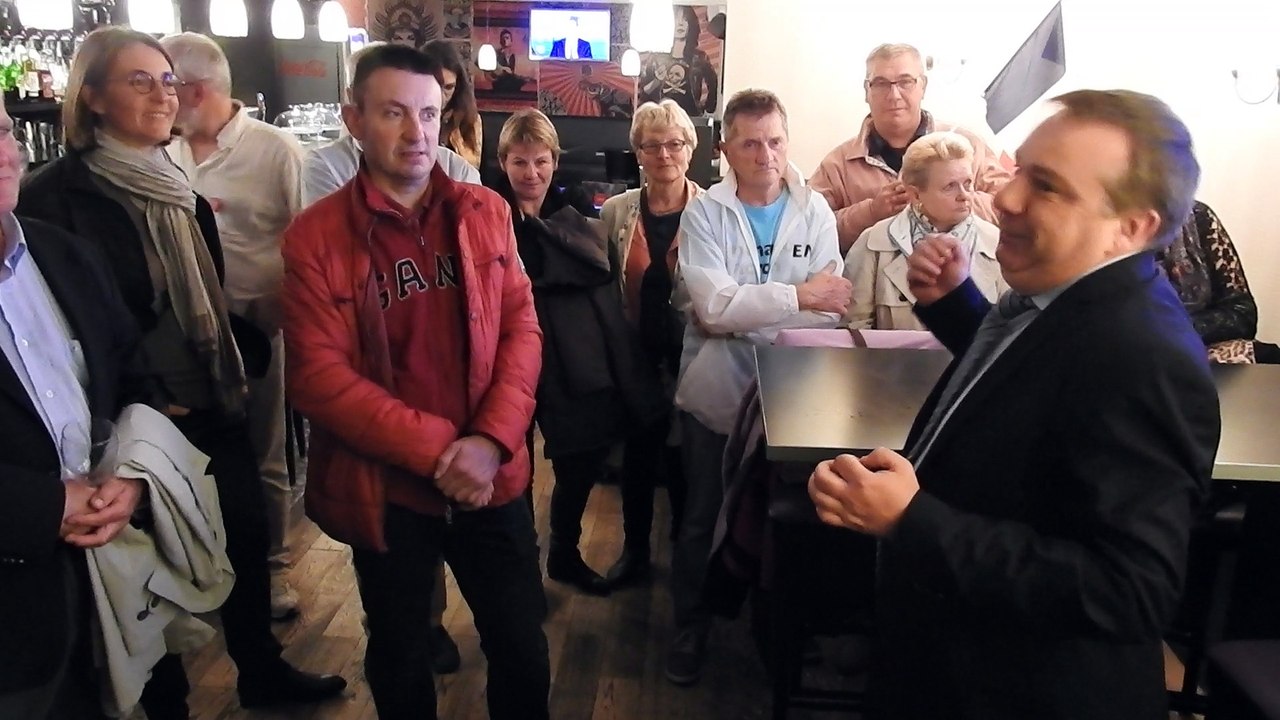 VESOUL : LE BONHEUR DES SUPPORTERS DE MACRON