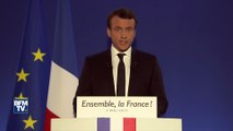 L’intégralité du premier discours d’Emmanuel Macron élu président