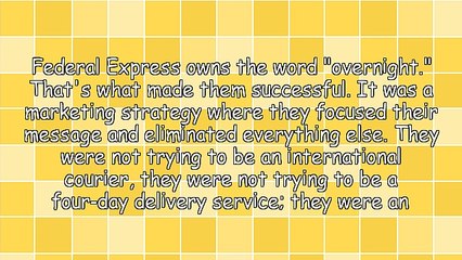 Position Yourself As the Expert: Focus Your Message