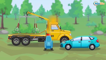 Мультфильм Сборник про Эвакуатор и его друзей в Городке - Новые Приключения Машинок! Видео для детей