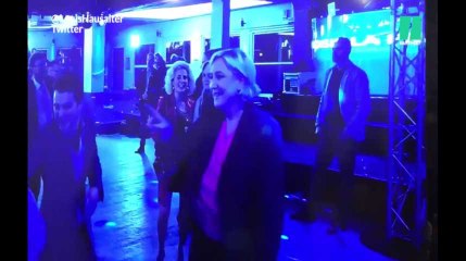 Quand Marine Le Pen fête sa défaite sur le dance floor
