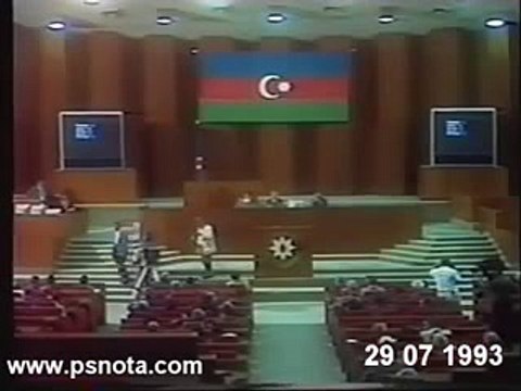 Müstəqilliyə gedən yol(III Hissə).AR III Prezidenti Heydər Əliyev Milli Məclis 1993-cü ily yaya sessiyasında çıxışı