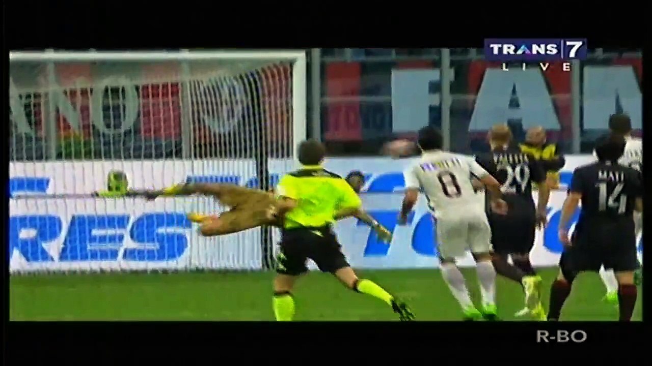 Milan vs Roma 1 - 4 LaLiga Serie A ( 8 Mei 2017 )