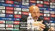 Spalletti su Totti in conferenza stampa dopo Milan-Roma