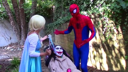 orumcek adam ve elsa/ağ fırlatan örümcek adam eldiveni - Dailymotion Video
