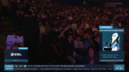 CSGO: NaVi fan showing some love at IEM Sydney
