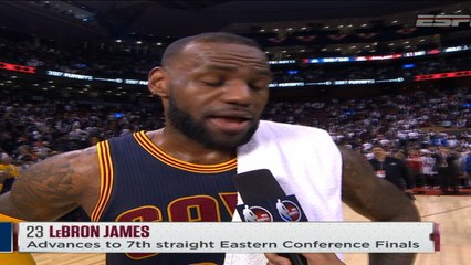 LeBron James Post Game Interview - PAL