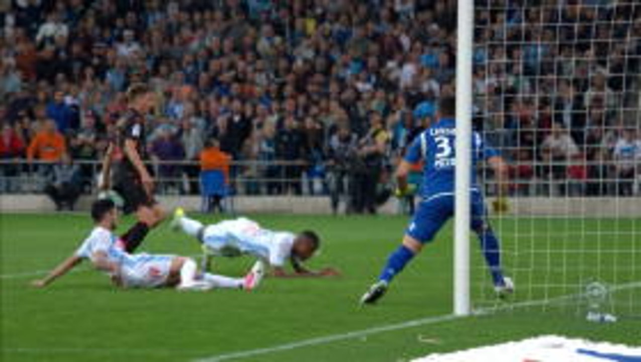 Evra's first goal for Marseille