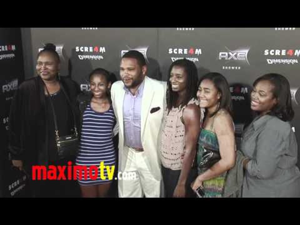 ANTHONY ANDERSON at "SCREAM 4" Premiere