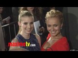 EMMA ROBERTS and HAYDEN PANETTIERE at 