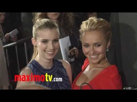 EMMA ROBERTS and HAYDEN PANETTIERE at SCREAM 4 Premiere