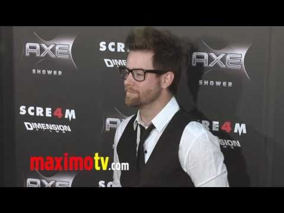 DAVID COOK at "SCREAM 4" Premiere