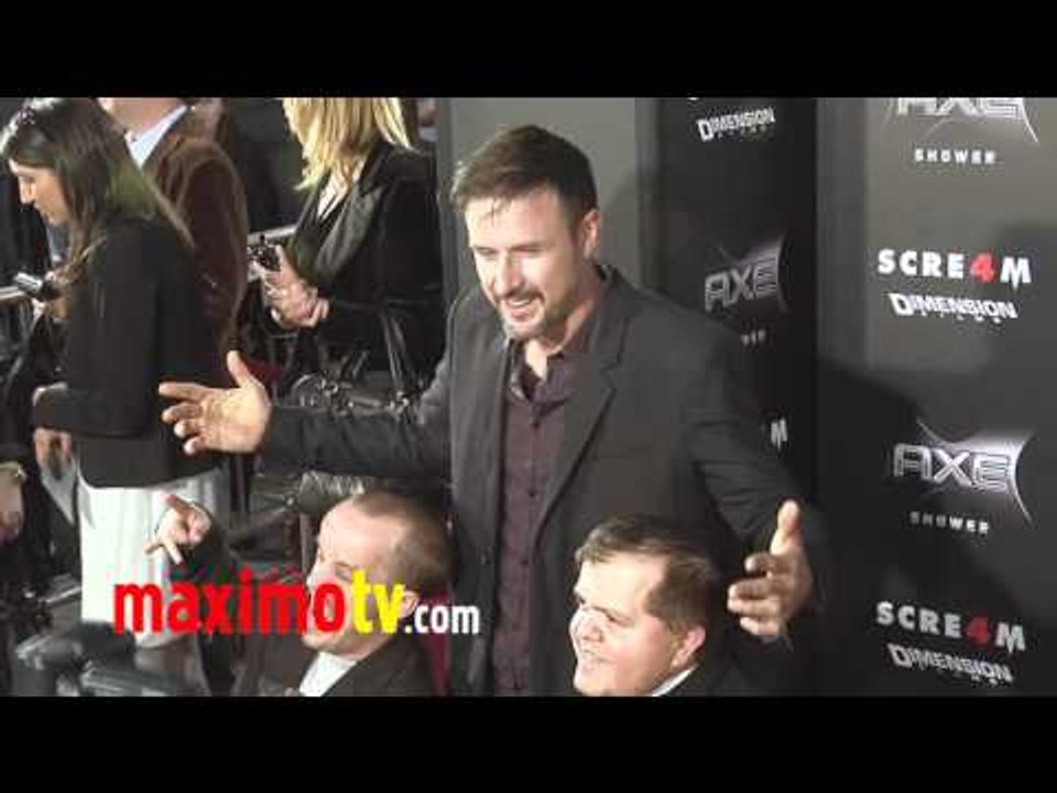 DAVID ARQUETTE at "SCREAM 4" Premiere