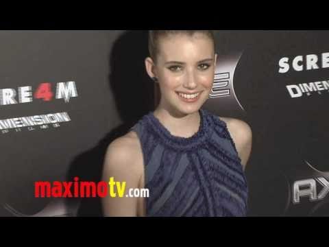 EMMA ROBERTS at SCREAM 4 Premiere
