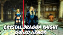 Skyrim Special Edition Mod Spotlight: Crystal Dragon Knight Guard Armor