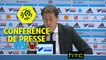 Conférence de presse Olympique de Marseille - OGC Nice (2-1) : Rudi GARCIA (OM) - Lucien FAVRE (OGCN) - Ligue 1 / 2016-17