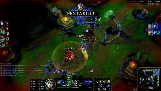 Epic Top 10 Riven 1v5 Pentakill 2013-2016 - League of Legends
