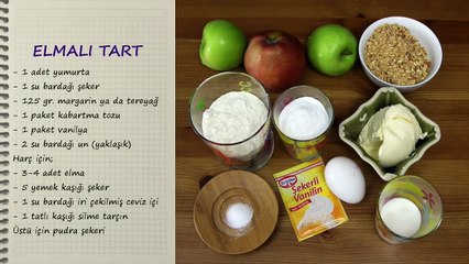 Elmalı Turta Tarifi - Elmalı Tart Nasıl Yapılır