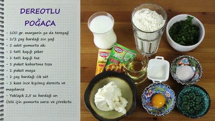 Dereotlu Poğaça - Dereotlu Peynirli Poğaça - Mayalı Poğaça