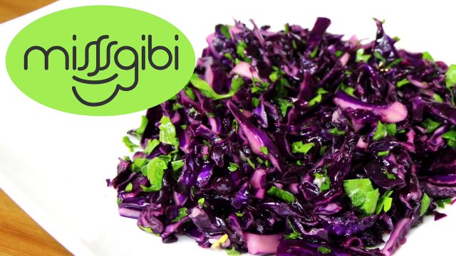 Lahana Salatası - Mor Lahana Salatası Nasıl Yapılır