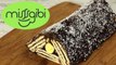 Piramit Pasta Tarifi - Mozaik Pasta - Muzlu Çikolalatalı Pudingli Bisküvili Pasta Yapılışı