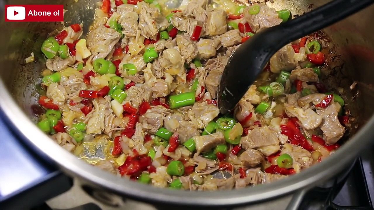 Meyhane Pilavı - Etli Meyhane Pilavı - Domatesli Bulgur Pilavı