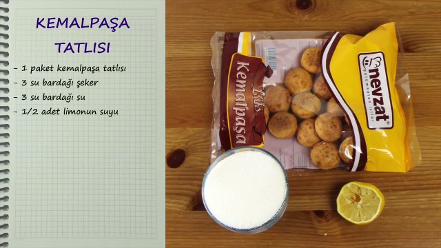 Pratik Hazır Kemalpaşa Tatlısı - Kemalpaşa Tatlısı Şerbeti - Kemalpaşa Tarifi