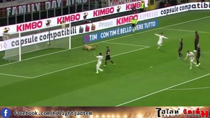 เซเรีย อา-เอซี มิลาน พบ โรม่า 1 - 4