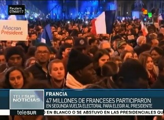 Emmanuel Macron gana la presidencia de Francia en ballotage