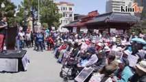 Chinese activists rally in San Francisco against Chinese Exclusion Act