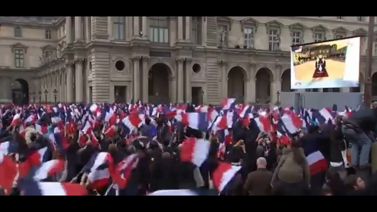 Macron gewinnt Präsidentschaftswahl in Frankreich Gratulation von Le Pen
