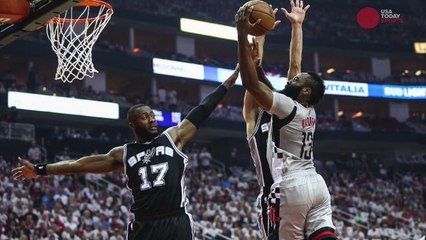 Rockets and Spurs locked up at 2-2