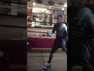 boo boo andrade working out EsNews Boxing