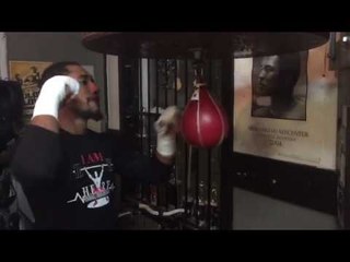 154 monster boo boo andrade on the speedbag EsNews Boxing