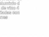 Ocathnon Cortador de papel de aluminio de botellas de vino 4 ruedas afiladas con imanes