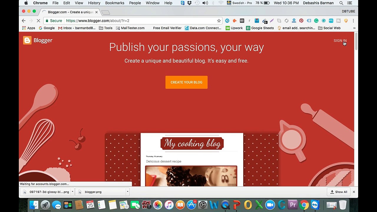 How to create a new blog site | Blogger tutorial for beginner part-1