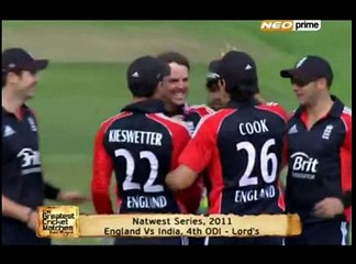 India VS England TIED cricket match at LORD'S IN 2011!!!! NAILBITING FINISH TO A GREAT MATCH!!!