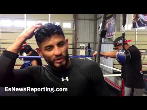 Abner Mares on Robert Garcia: I got 12 rounds of sparring as my birthday present - esnews boxing