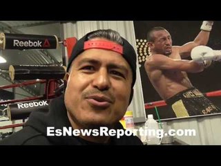 Mikey Garcia and Robert on Snow Queen's birthday - EsNews Boxing