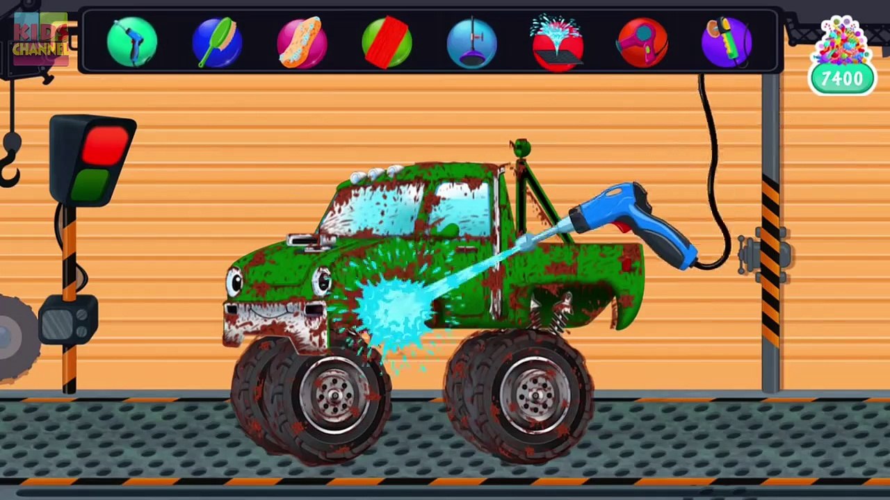 Monster Truck Wash _ Car WashF8kDMIcJQ58 Video Dailymotion